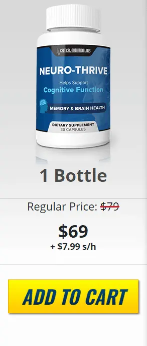 Neurothrive Price